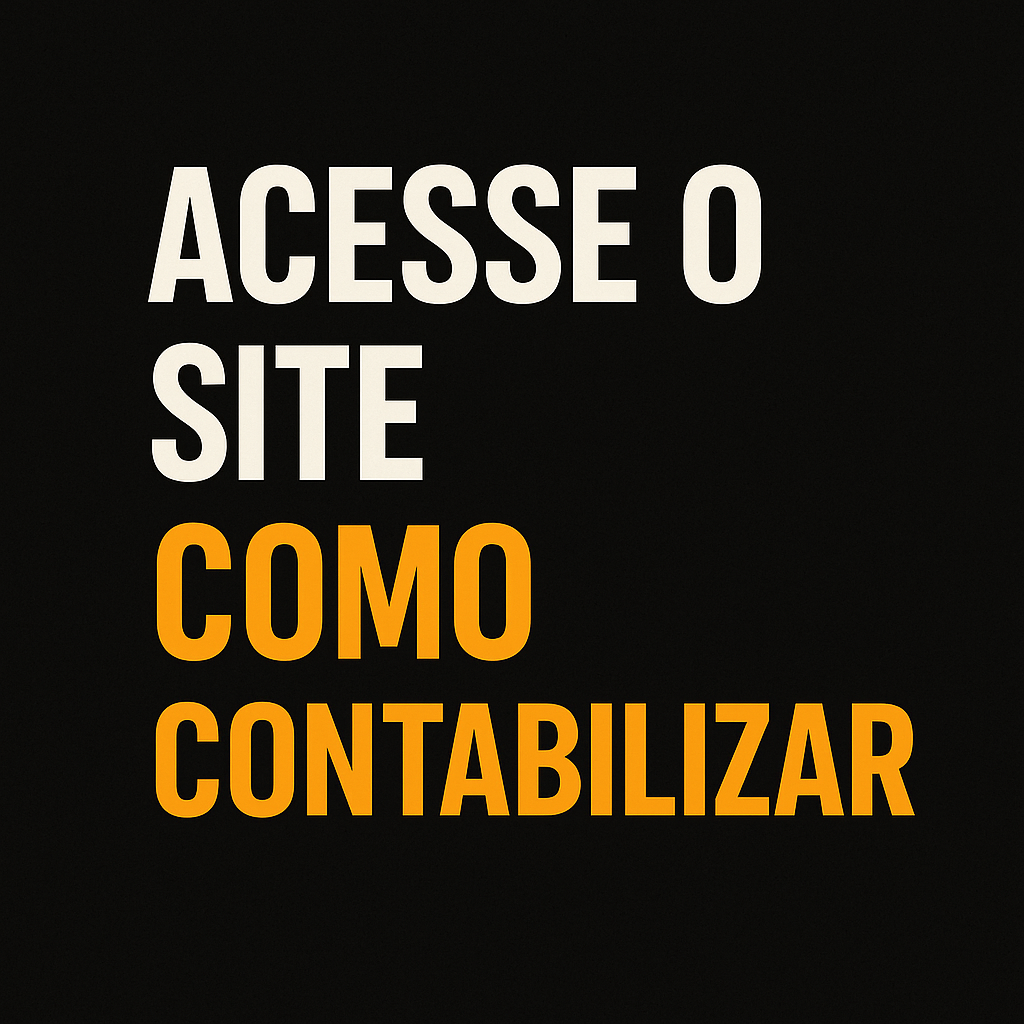Como contabilizar todas as coisas. Aprenda a como contabilizar.