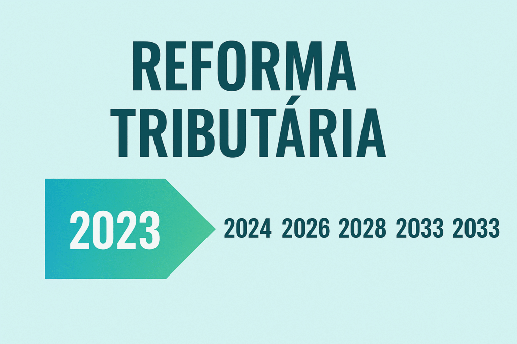 Contabil News Cronograma da Reforma Tributaria 2023 a 2033.
